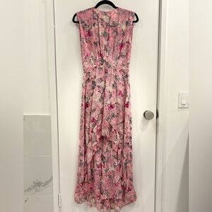 The Kooples Pink Floral Maxi Dress